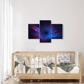 Obraz - abstrakcia kvetu (90x60 cm)