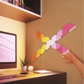 Nanoleaf NL48-1001TW-10PK - SADA 10x LED RGB Stmievateľný panel TRIANGLES LED/0,5