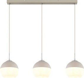Globo 15999-3H - Závesné svietidlo RAGUSA na lanku 3xE27/60W/230V