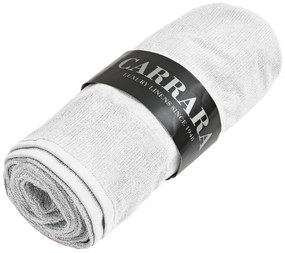Súprava uterákov CARRARA 1ks 60x100 cm a 1ks 40x55 cm 100% bavlna, biela