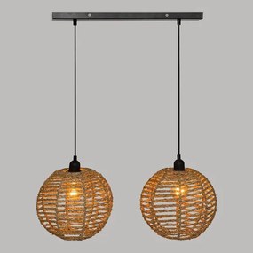 Atmosphera - Luster na lanku RANA 2xE27/40W/230V ratan