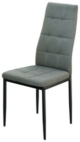 Jedálenská stolička KAPPA sivá