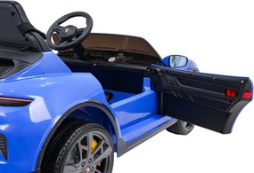 Elektrické autíčko Porsche Taycan Turbo S modré