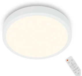 Briloner 3701-016 - LED Stmievateľné stropné svietidlo RUNA LED/18W/230V biela + DO BL1419