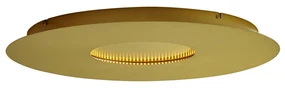 Moderné stropné svietidlo zlaté 60 cm vrátane LED s 3-stupňovým stmievaním - Morning