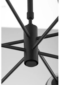 Jupiter 1994 - Luster na tyči MOKA 4xGU10/10W/230V + 4xG9/10W/230V čierna/béžová