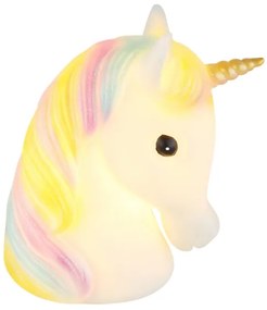 Globo 28052 - LED detská nočná lampa UNICORN LED/1W/USB/3xAA