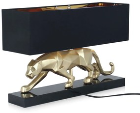 Design lampa do obývačky GOLD PANTHER