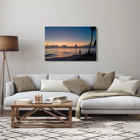 Obraz ženy na pláži (90x60 cm)