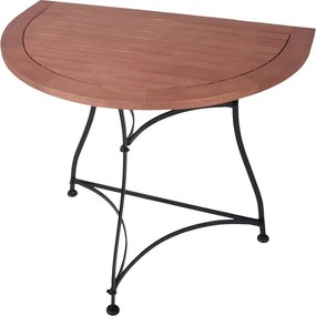 Záhradný odkladací stolík z eukalyptového dreva 54x85 cm Wien – Garden Pleasure