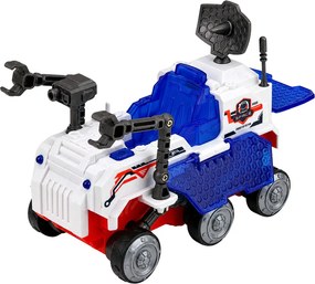 LEAN Toys Sada Vesmírne UFO, raketoplán, výskumné vozidlo, satelit, astronauti