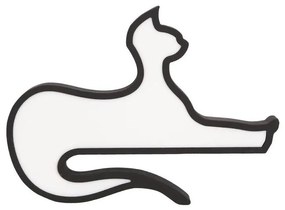 LED Detská stolná lampa CAT LED/13W/230V čierna