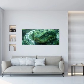 Obraz - Portrét hada (120x50 cm)