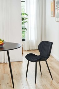 Jedálenská stolička Saira II (čierna). Akcia -22%. Vlastná spoľahlivá doprava až k Vám domov. 1071247