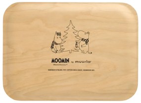 Podnos Moomin Snowfall 27x20cm, fialový