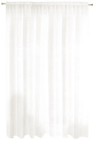 ZÁCLONA NA PÁSKE REBECCA 350X250 CM KRÉMOVÁ