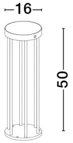 Vonkajšia lampa Aigo 50
