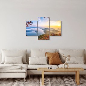 Obraz - Bledské jazero (90x60 cm)