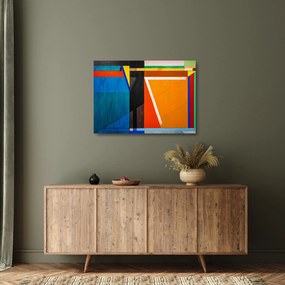 Sklenený obraz - Geometria (70x50 cm)