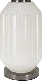 Stolná lampa Brighty 65 cm šedo-biela
