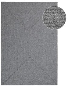 Sivý vonkajší koberec 170x120 cm - NORTHRUGS