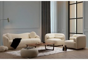 Krémová pohovka 225 cm Ancona – Artie