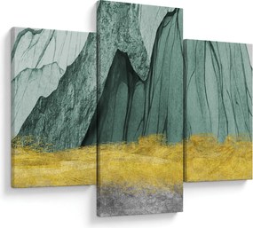 Obraz - Smaragdové hory N⁰3 (90x60 cm)