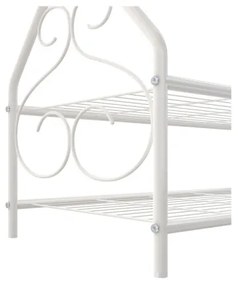 Stojanový vešiak LINEA biely