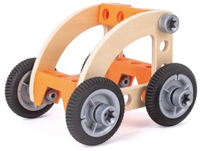 Mladý vynálezca - Zostav si svoje autíčko - 37 ks