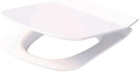 Cersanit Virgo, City Square WC sedátko pomaly-padajúce, biela, K98-0220