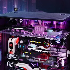RoboTime 3D mechanická skladačka guľôčkövej dráhy Mesto budúcnosti