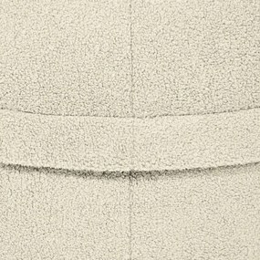 Svetlosivý sedací vak z textílie buklé Roll 105 – SLOWDOWN