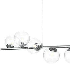 ONLI - Závesný luster na lankách KIMBERLY 8xG9/6W/230V lesklý chróm