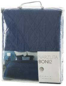 PREHOZ NA POSTEĽ BONI2 170X210 CM TMAVOMODRÁ