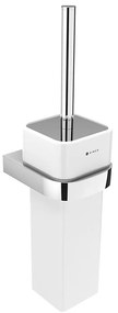 NIMCO NK 30094K-26 - Nástenná WC štetka NIKAU biela/lesklý chróm