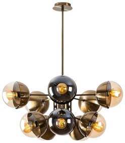 Luster na tyči KARSOR 10xE27/40W/230V