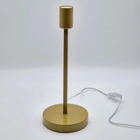 Stolná lampa ASTRID 1xE27/60W/230V zlatá