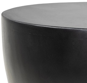 Odkládací stolek Lavia 35 cm mangové dřevo černý