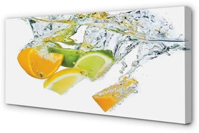 Obraz canvas voda citrus 140x70 cm