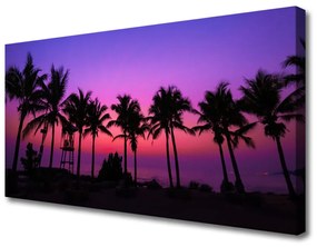 Obraz na plátne Palmy stromy príroda 120x60 cm