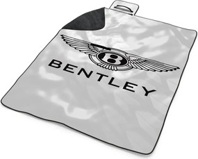Sablio Plážová deka Bentley na bielej: 200x140 cm