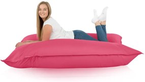 Vankúš na sedenie ružový nylon