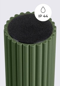 Zelené stropné svietidlo so skleneným tienidlom ø 12 cm Orbital – Sollux