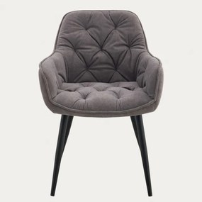 Jedálenská stolička FUSSY sivá 765834