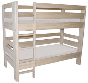 Mrava Univerzálna poschodová posteľ buk Rozmer - postelí, roštov, nábytku: 90 x 200 cm