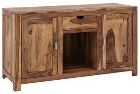 furniture-nabytek.cz - Masívna umývadlová skrinka Lagos z palisandru, lakovaná, hnedá
