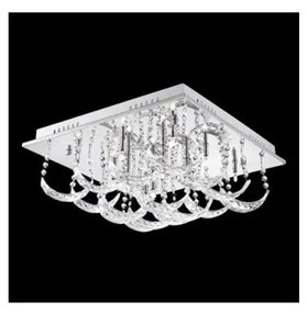 Luxera 64314 - Stropné svietidlo BACARAT 12xG4/20W/230V