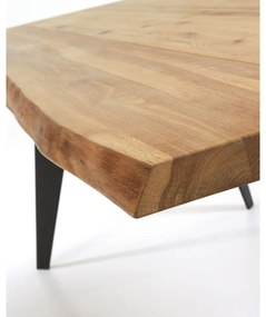 Jedálenský stôl s doskou v dubovom dekore 90x160 cm Koda – Kave Home