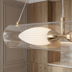 Toolight Rea, ZÁVESNÉ STROPNÉ SVIETIDLO G152-2CP GOLD, OSW-04708