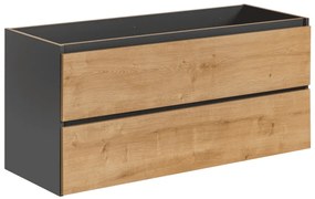 Skrinka pod umývadlo MONAKO Grey Oak 823 | 120 cm